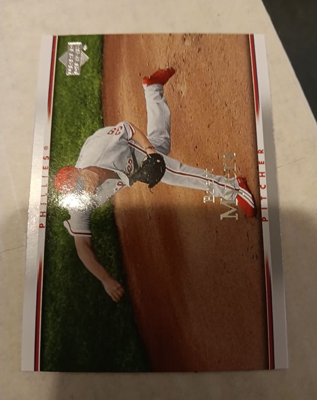 2007 Upper Deck Predictor #398 Brett Myers — front
