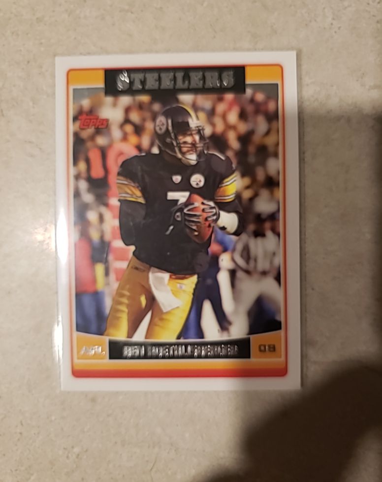 2006 Topps #214 Ben Roethlisberger — front