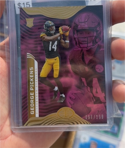 2022 Panini Illusions #66 George Pickens — front