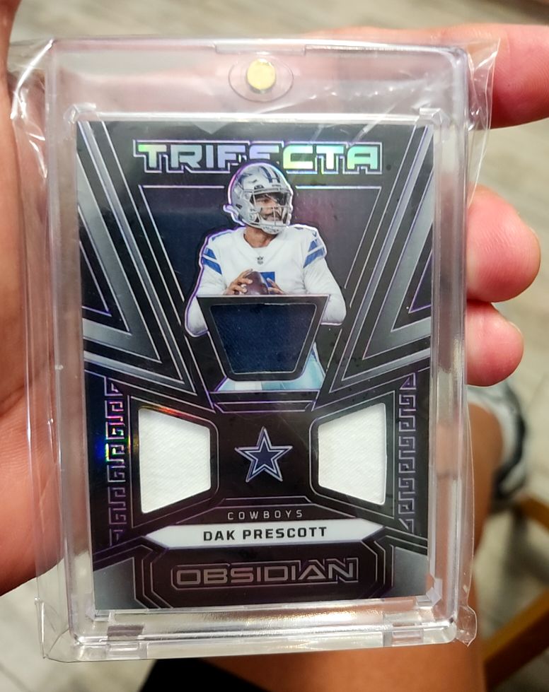 2023 Panini Obsidian Trifecta Dak Prescott — front