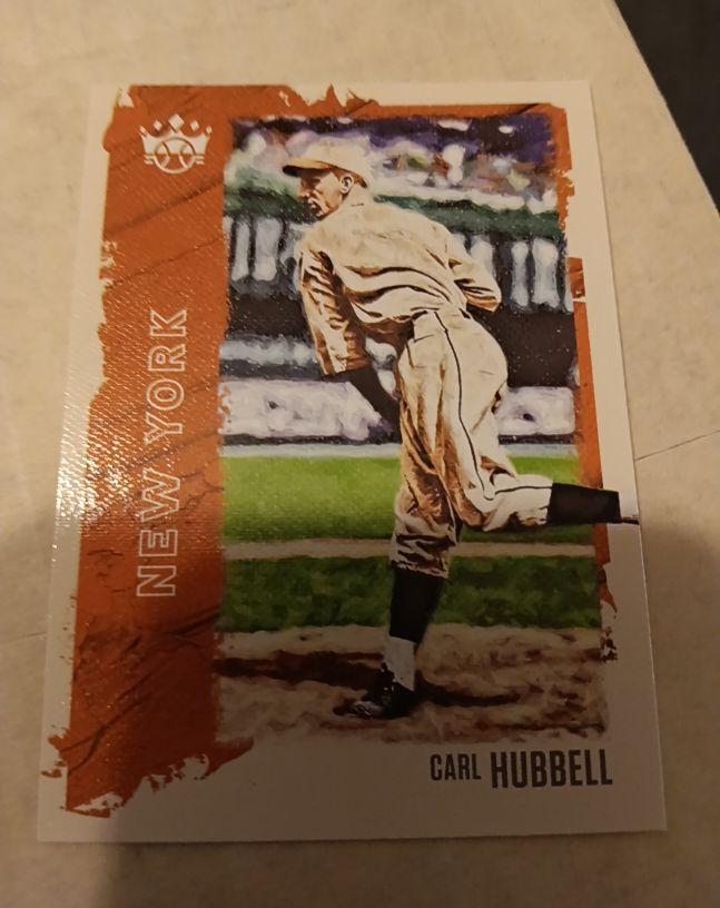 2021 Panini Diamond Kings #105 Carl Hubbell — front