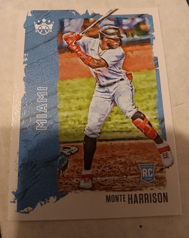 2021 Panini Diamond Kings #50 Monte Harrison — front