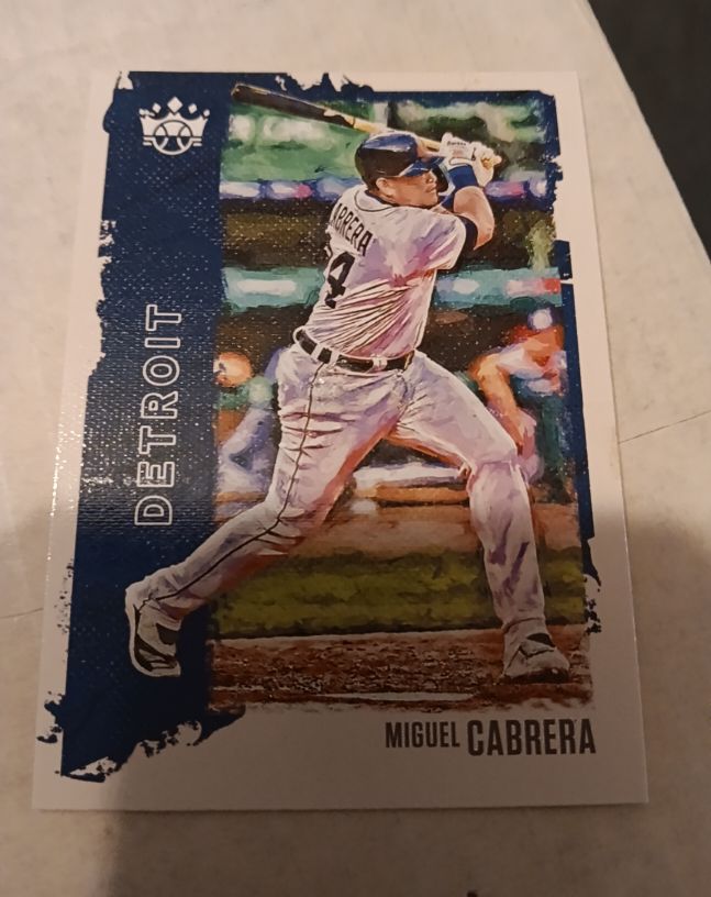 2021 Panini Diamond Kings #80 Miguel Cabrera — front