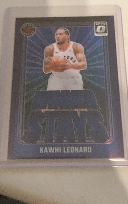 2024-25 Panini Donruss Optic #Winner Stays Kawhi Leonard — front
