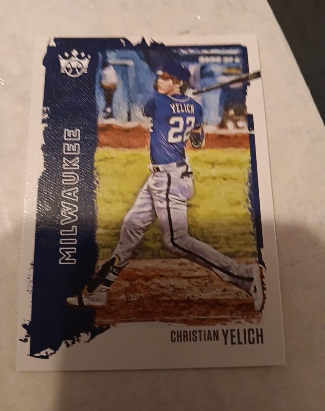 2021 Panini Diamond Kings #91 Christian Yelich — front