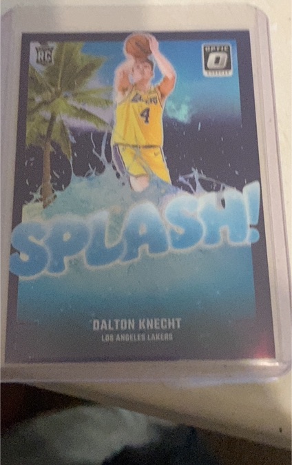 2024-25 Donruss Optic #12 Dalton Knecht Splash! Rookie — front
