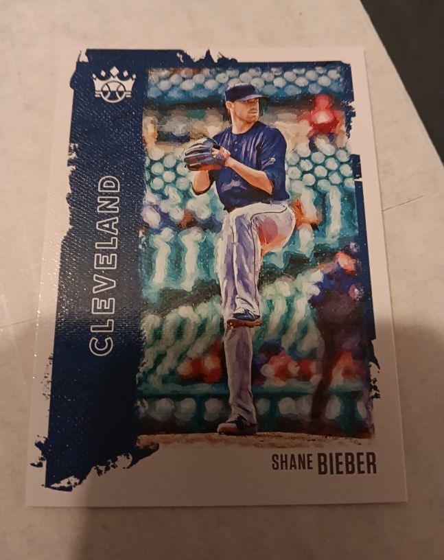 2021 Panini Diamond Kings #92 Shane Bieber — front