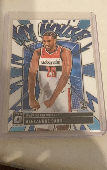 2024-25 Panini Donruss Optic #9 Alexandre Sarr My House — front