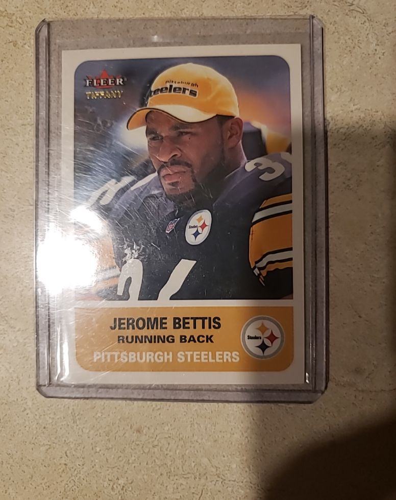 1990 Fleer Tiffany Jerome Bettis — front