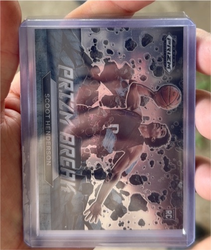 2023 Panini Prizm Draft Picks #20 Scoot Henderson Prizm Break — front
