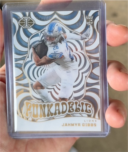 2023 Panini Illusions #15 Jahmyr Gibbs — front