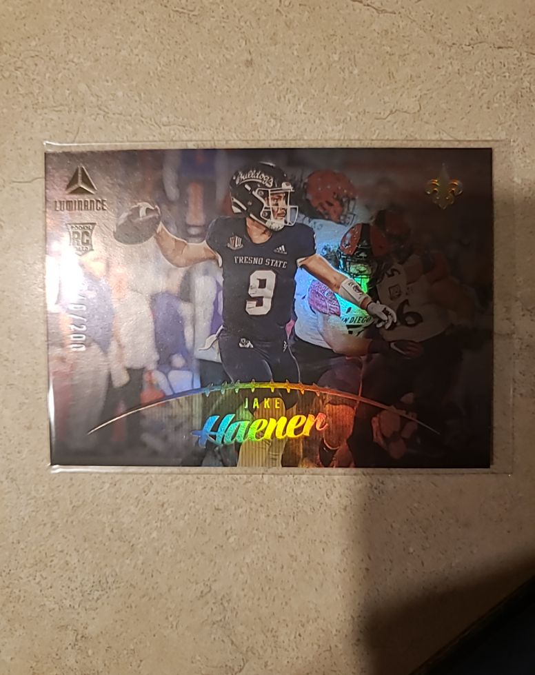 2023 Panini Luminance #195 Jake Haener — front