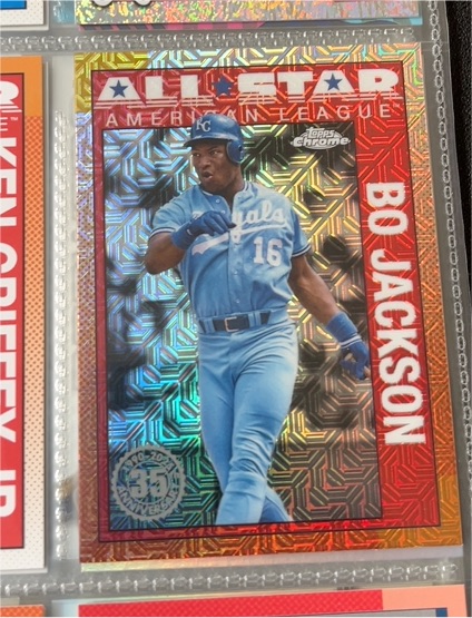 2025 Topps Series 2 1990 Topps #90ASC-26 Bo Jackson All Star Mojo — front