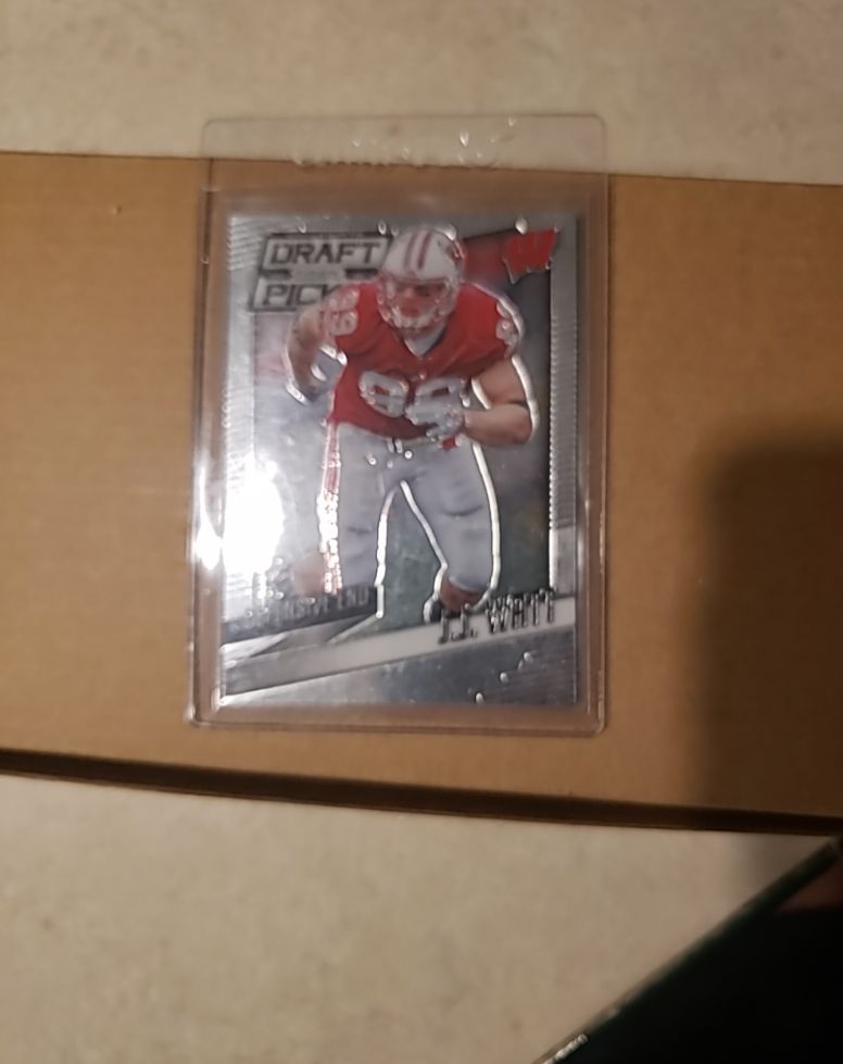 2015 Panini Collegiate Draft Picks J.J. Watt — front