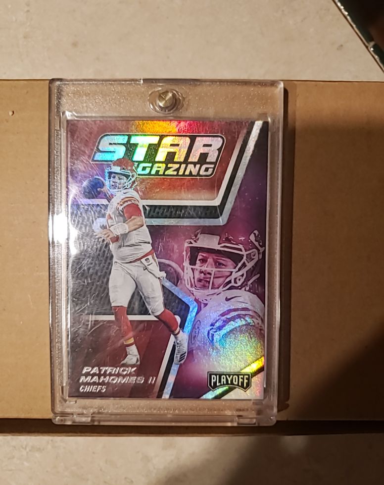 2019 Panini Playoff Star Gazing #1 Patrick Mahomes II — front
