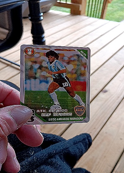 1987 Unknown #20-07 Diego Armando Maradona — front