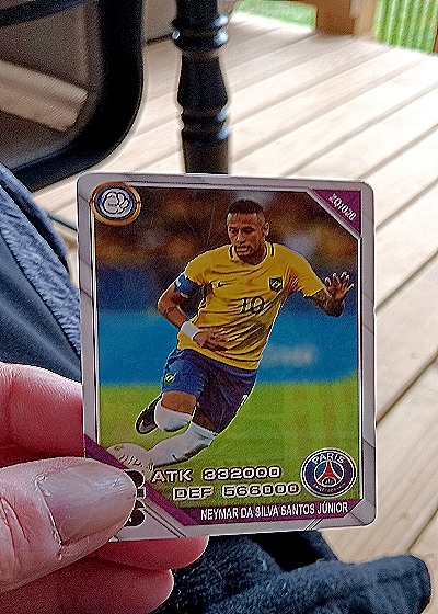 2024 Topps UCC Neymar da Silva Santos Júnior #20008 — front