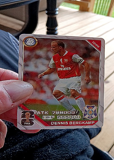 2008 Unknown #20/08 Dennis Bergkamp — front