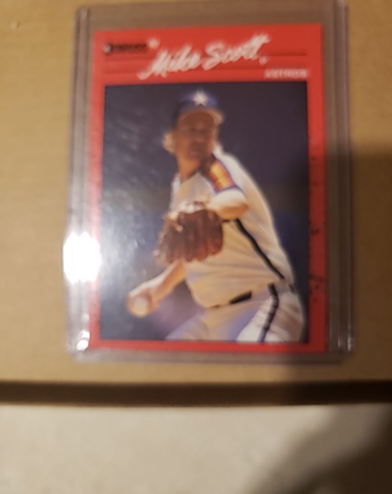 1984 Topps #600 Mike Scott — front