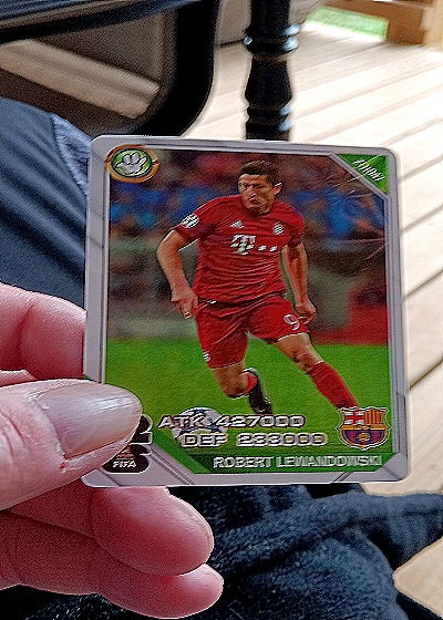 2022-23 Topps UEFA Club Competitions Robert Lewandowski — front
