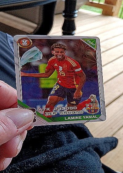 2023 Topps UEFA Euro #300 Lamine Yamal — front