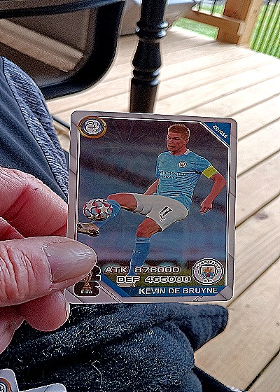 2021-22 Topps UEFA Champions League Kevin De Bruyne #02 — front