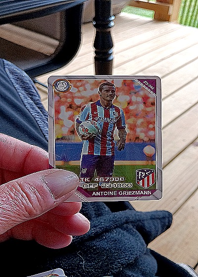 2022 Panini UEFA Champions League #20 Antoine Griezmann — front