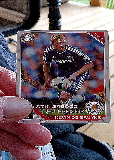 Kevin De Bruyne 20-036 Chelsea Soccer Card — front