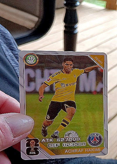 2023 FIFA #20 Achraf Hakimi — front