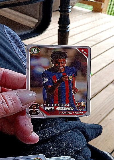2023 Topps UEFA Club Competitions #420 Lamine Yamal — front