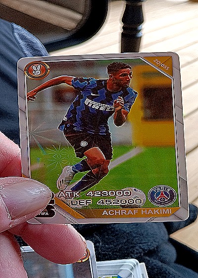 2024-25 Panini Donruss Soccer #20 Achraf Hakimi — front