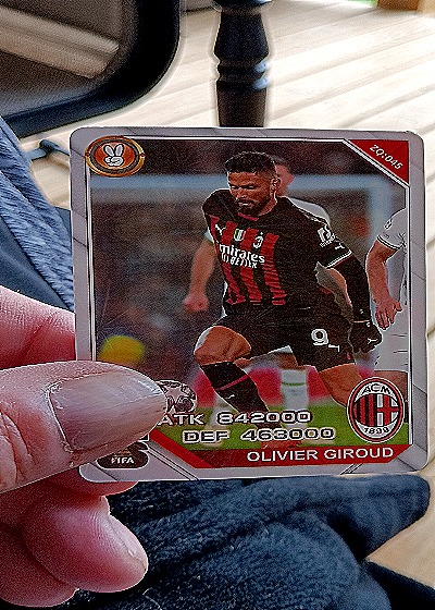 2023 Topps Now #20/45 Olivier Giroud — front