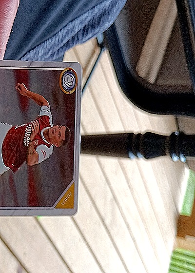 2022 Topps UEFA Champions League #110 Arsenal Player — front