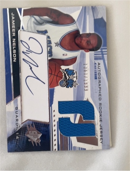 2004 Upper Deck SPx #124 Jameer Nelson — front