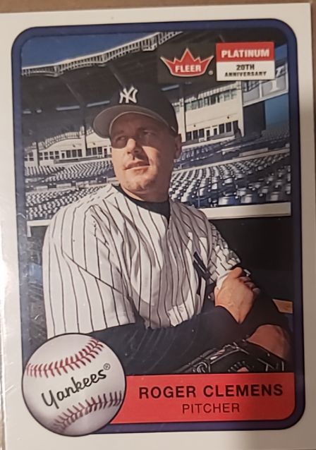 2001 Fleer Platinum #197 Roger Clemens — front