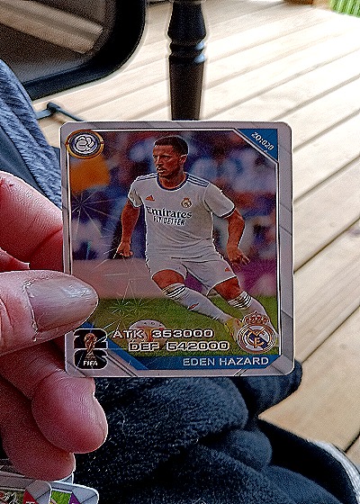 2020 Panini FIFA 365 #20 Eden Hazard — front
