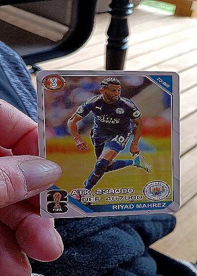 2023-24 Topps UEFA Club Competitions #20 Riyad Mahrez — front