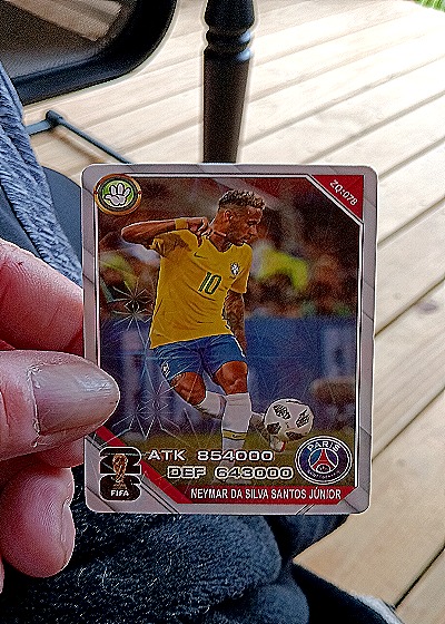 2022 FIFA Neymar da Silva Santos Júnior #20/78 — front