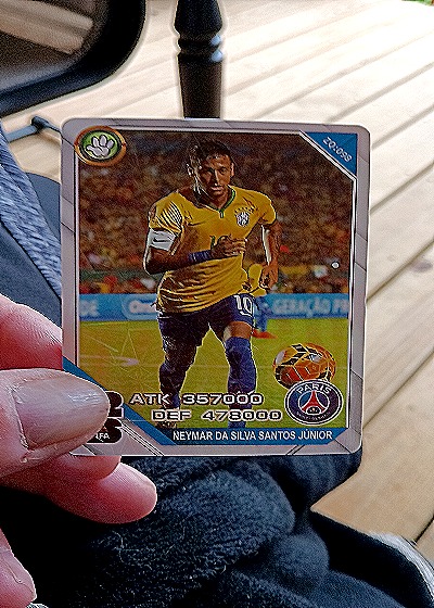 2020 Unknown Neymar da Silva Santos Júnior #20-09 — front