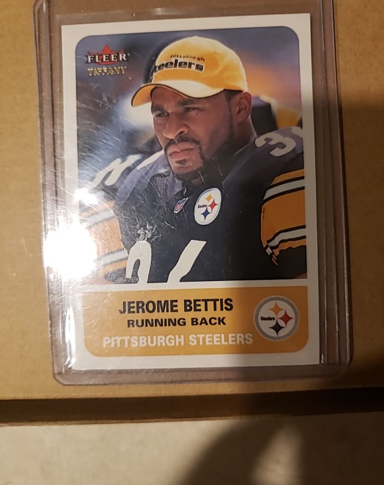 1993 Fleer Tiffany Jerome Bettis — front