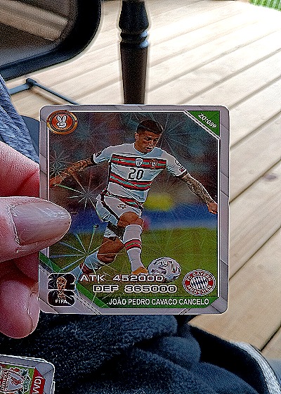 2022 Panini FIFA World Cup #29 João Pedro Cavaco Cancelo — front
