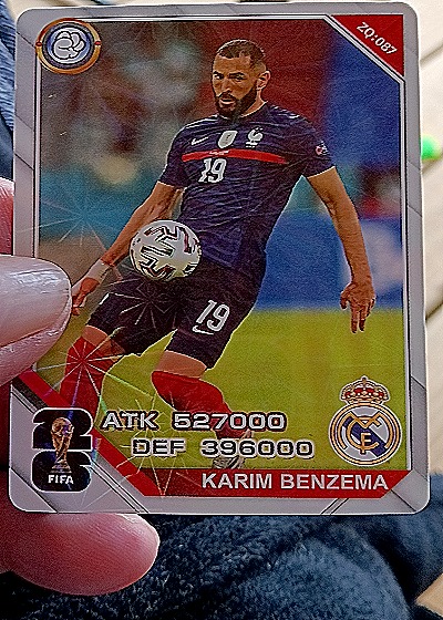 2021 FIFA Karim Benzema ZQ-087 Real Madrid — front