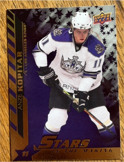 2007-08 Upper Deck Stars in the Making #SM13 Anze Kopitar — front