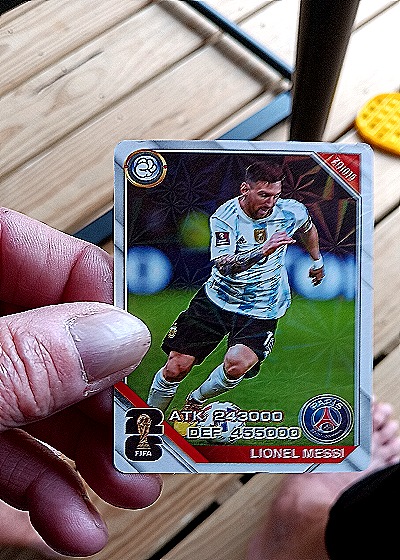 2022 Unknown X400 Lionel Messi Argentina — front