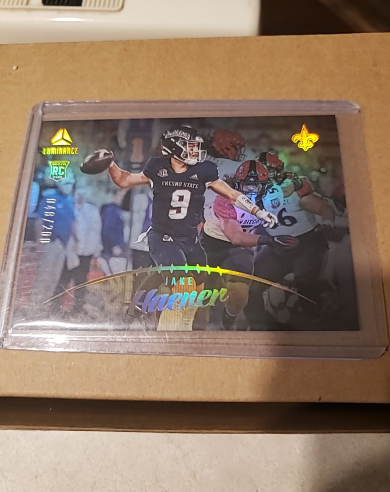 2023 Panini Luminance #195 Jake Haener — front