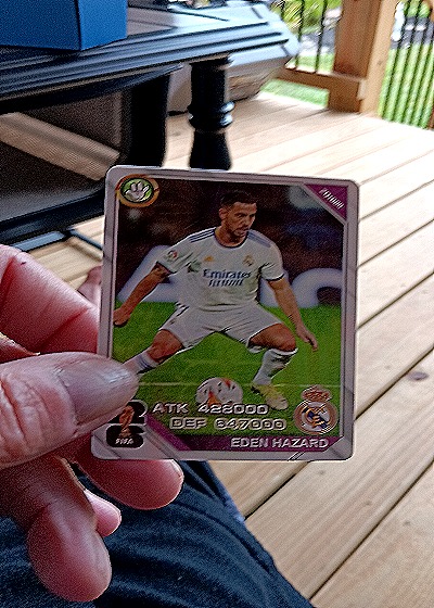 2024-25 Panini Real Madrid Eden Hazard — front