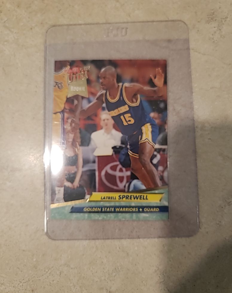 1992-93 Fleer Ultra #266 Latrell Sprewell — front