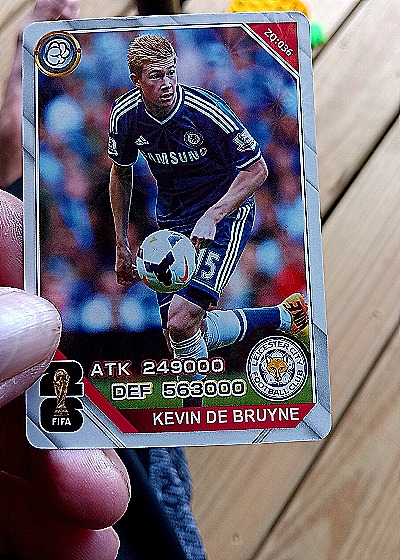 2021 Soccer Kevin De Bruyne #20/036 — front