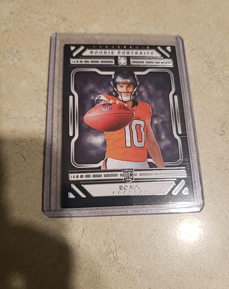 2024 Panini Photogenic #196 Bo Nix Rookie Portraits — front