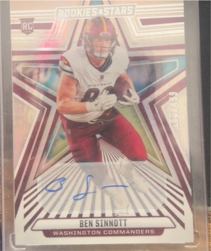2024 Panini Rookies & Stars RC Ben Sinnott — front